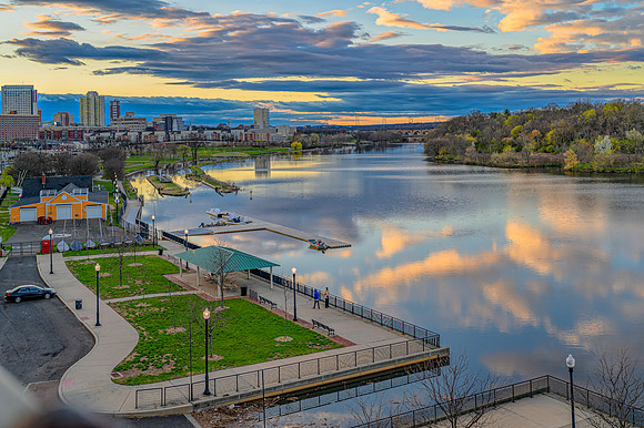 The Raritan at Dusk