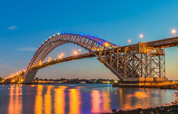 Blue Hour Bayonne Bridge