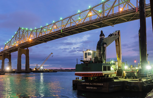 Goethals Bridge @ Twilight #4