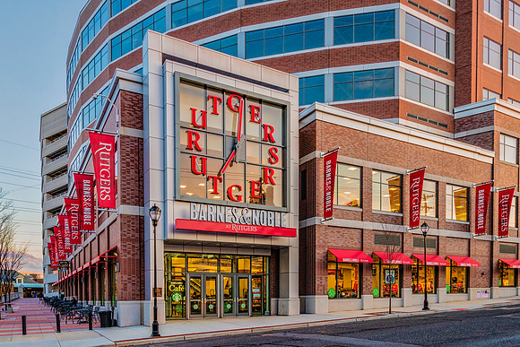 Rutgers Clock @ The Vue_16x24