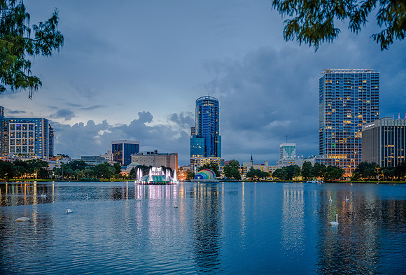 Orlando Lake Park_12x18