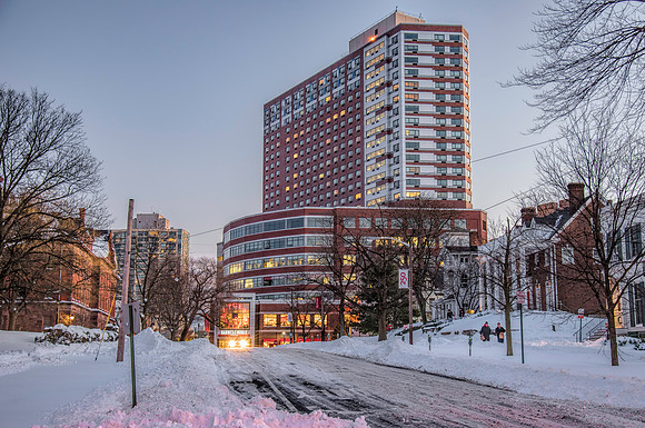 Rutgers The Vue in Winter