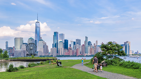 Liberty Park at Dusk-1
