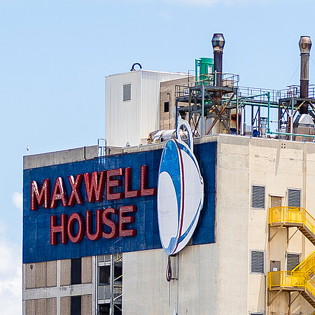 Maxwell House Factory Closeup