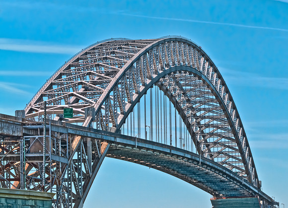 Bayonne Bridge From Ave A, Bayonne, NJ